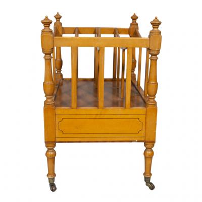 Regency Style Boxwood Canterbury Commemorating Graniteville Mill