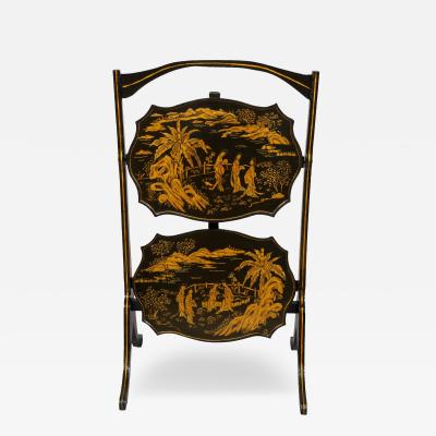 Regency Style Chinoiserie Folding Table
