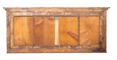 Regency Style Giltwood Overmantel Mirror