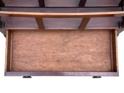 Regency Style Mahogany Canterbury
