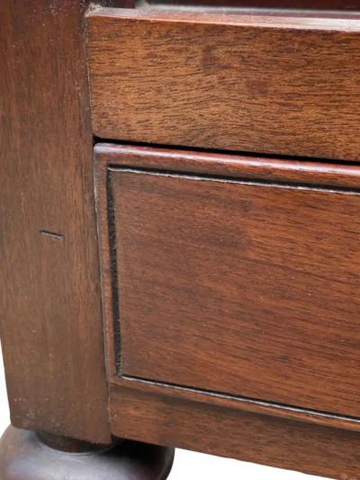 Regency Style Mahogany Canterbury