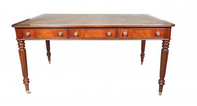 Regency Style Mahogany Writing Table