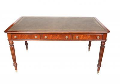 Regency Style Mahogany Writing Table