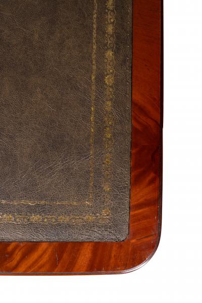 Regency Style Mahogany Writing Table