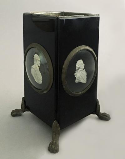 Regency Style Onyx Planter Jardiniere