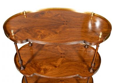 Regency Style Rosewood Campaign Table