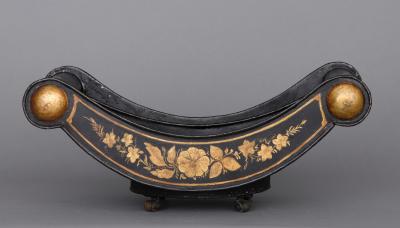 Regency Tole Cheese Coaster Circa 1820