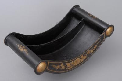 Regency Tole Cheese Coaster Circa 1820