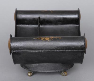 Regency Tole Cheese Coaster Circa 1820