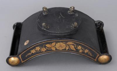 Regency Tole Cheese Coaster Circa 1820