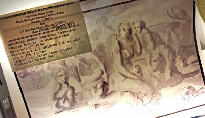 Reginald Marsh Water Sports Swimmers and Bathers at Coney Island