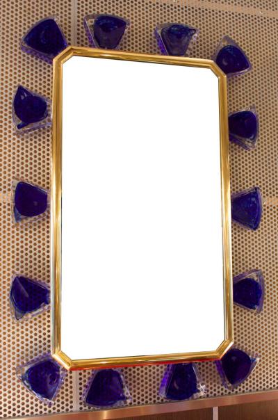 Regis Royant Fantastic Murano Glass Mirror