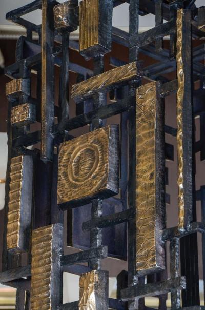 Regis Royant Huge Bronze Lantern