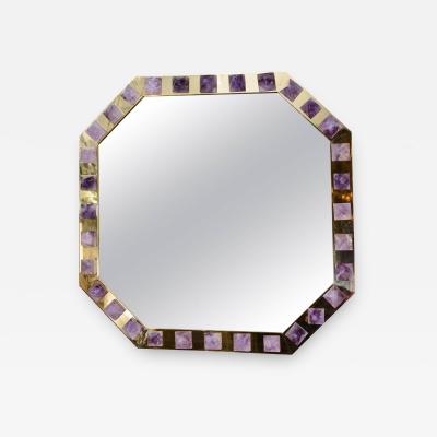 Regis Royant Mirror with Amethyst