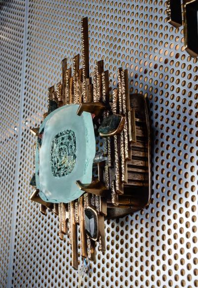 Regis Royant Pair of Baguettes Sconces