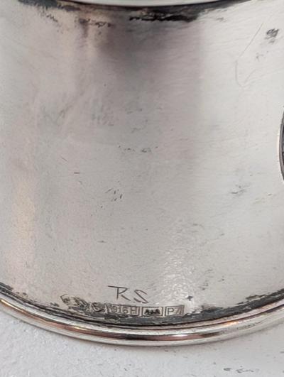 Reijo Sirkeoja Modernist Pair of Reijo Sirkeoja Silver Candle Holders Kultakeskus Finland 1967