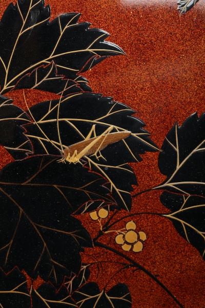 Reimei Utagawa Accessory Box with Azalea and Vine T 4340