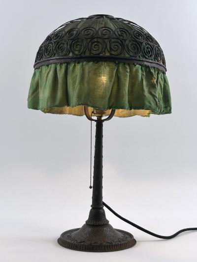 Reinhold Kirsch Monumental Art Nouveau Table Lamp probably by Reinhold Kirsch Germany 1900s