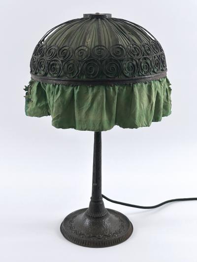 Reinhold Kirsch Monumental Art Nouveau Table Lamp probably by Reinhold Kirsch Germany 1900s