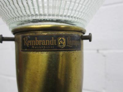 Rembrandt Lamp Company Pair of Large Rembrandt Table Lamps