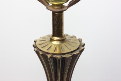 Rembrandt Lamp Company Porcelain and Brass Table Lamp by Rembrandt Lamp Company United States 1960