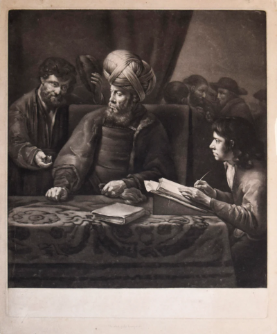 Rembrandt van Rijn AFTER PAINTING BY THE LORD OF THE VINEYARD PAYING HIS LABOURERS