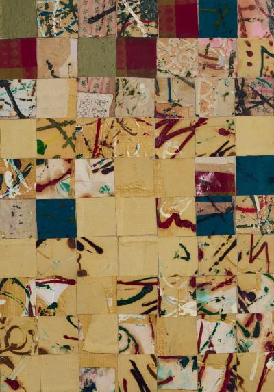 Remo Bianco Collage On Cardboard