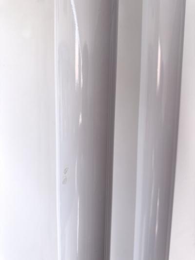 Remo Buti Pair of Metal Floor Lamps Boy and Girl by Remo Buti for Neofos Italy 1980s