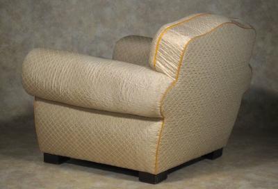 Ren Drouet Drouet for Au Bucheron pair of club chairs