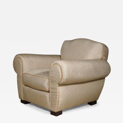 Ren Drouet Drouet for Au Bucheron pair of club chairs