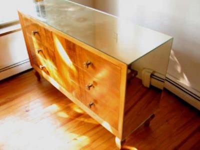 Ren Drouet French 1940s Dresser or Commode Attributed to Rene Drouet