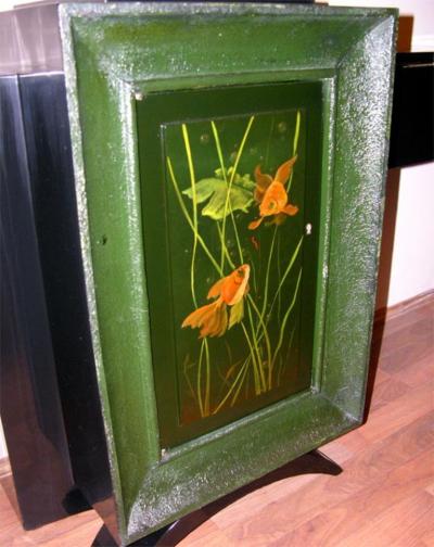 Ren Drouet French Art Deco Low Cabinet by Rene Drouet Gaston Suisse