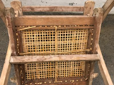 Ren Gabriel 1950s Cerused Lounge Chair Attributed to Rene Gabriel