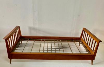 Ren Gabriel French 1950s Twin Size Daybed by Ren Gabriel Two Available