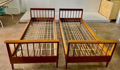 Ren Gabriel French 1950s Twin Size Daybed by Ren Gabriel Two Available
