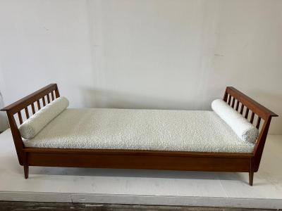 Ren Gabriel French 1950s Twin Size Daybed by Ren Gabriel Two Available