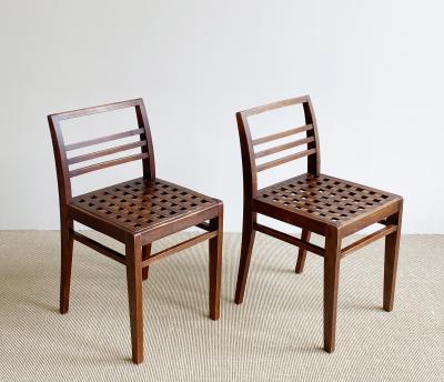 Ren Gabriel Pair of Ren Gabriel Chairs Model 103