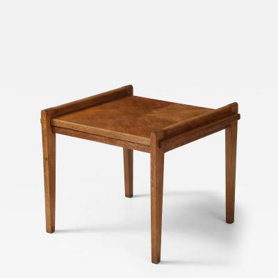 Ren Gabriel Ren Gabriel 1899 1950 Model Oak Side Table France c 1945