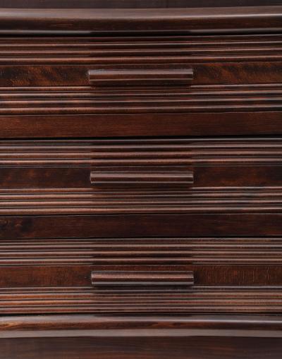 Ren Gabriel Ren Gabriel Three Drawer Small Chest Modernist Wood Handles France 1938