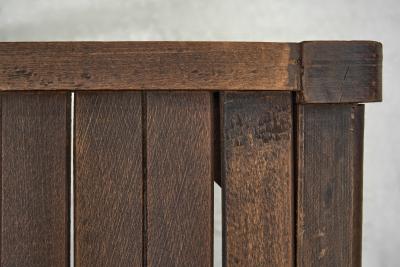 Ren Gabriel Set of Four Model 103 Oak Dining Chairs by Ren Gabriel France 20th Century