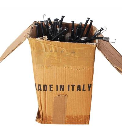 Ren Herbst Mid Century Italian Modern Black and Chrome Cord Bauhaus Chairs by Rene Herbst