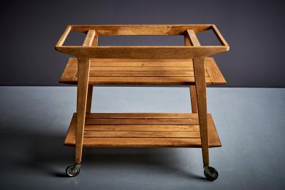 Ren Jean Caillette Ren Jean Caillette Oak Trolley France 1950s