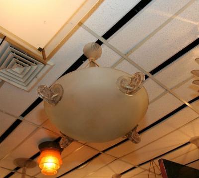 Ren Lalique Chandelier Ronces 