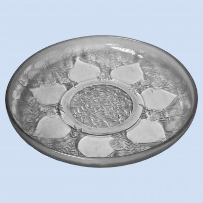 Ren Lalique Lalique Co 1920s Ren Lalique Verrerie dAlsace shallow bowl vases dish