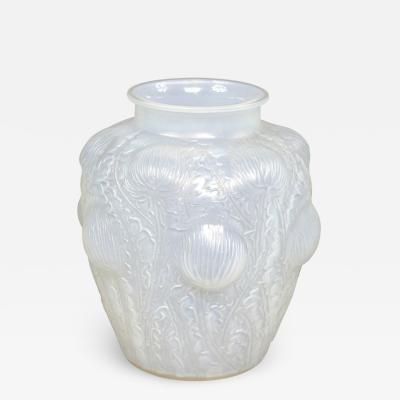 Ren Lalique Lalique Co An Opalescent Domremy Vase Designed By R Lalique In 1926