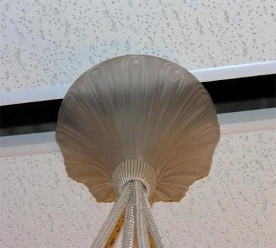 Ren Lalique Lalique Co French Art Deco Chandelier by Ren Lalique