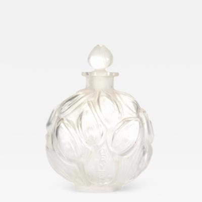 Ren Lalique Lalique Co French Art Deco Pensees DElle by Jaytho Lalique Perfume Bottle