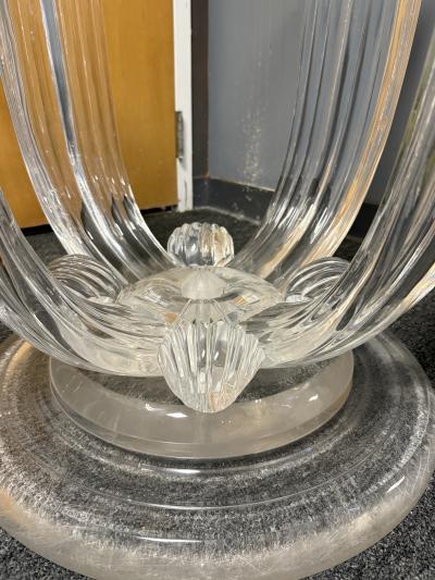 Ren Lalique Lalique Co LUCITE CACTUS DINING TABLE IN THE MANNER OF RENE LALIQUE