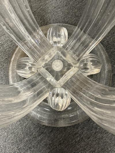 Ren Lalique Lalique Co LUCITE CACTUS DINING TABLE IN THE MANNER OF RENE LALIQUE