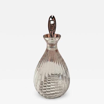 Ren Lalique Lalique Co Lalique Art Deco Decanter for Marie Brizard Liqueur